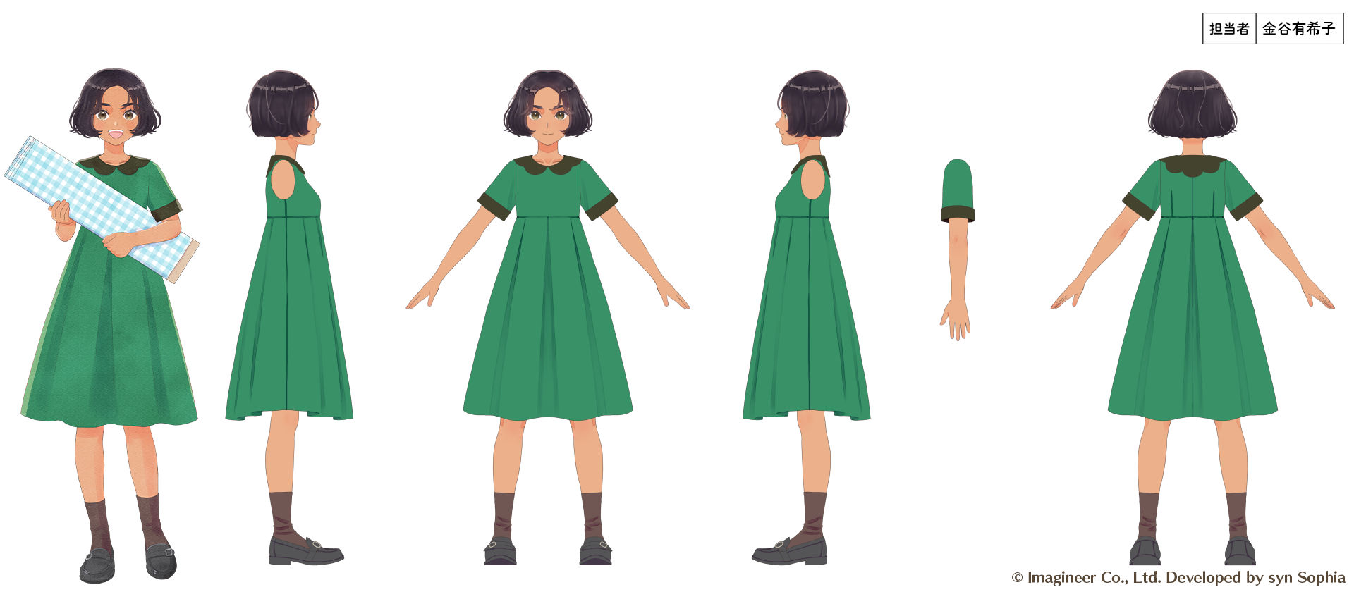 ポーラの四面図